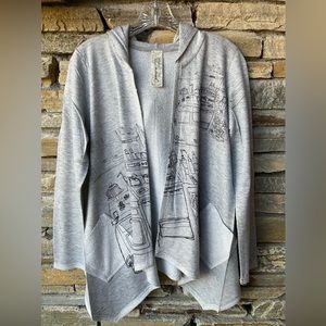 Lightweight Hooded Cardigan